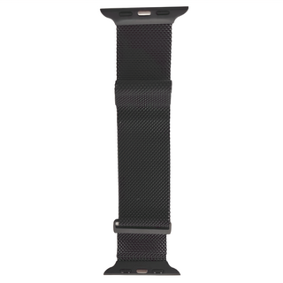 MAGEASY 米蘭不鏽鋼磁扣錶環 Apple Watch 42mm, Apple Watch 44/45/46/49mm, 黑色, 1個