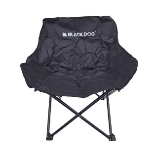 BLACK DOG 黑狗 浮月折疊椅 2.7kg, 夜幕黑, 1個