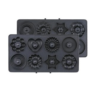 MATURE 美萃 甜甜圈烤盤 雙盤熱壓三明治機專用 CY-1623-1-D, 1組