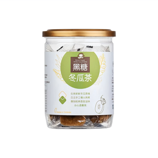 Medolly 蜜思朵 黑糖冬瓜茶, 在地新鮮冬瓜原塊 古法手工慢火熬煮 復刻經典香甜滋味 沁心退暑氣, 17g, 12入, 1罐
