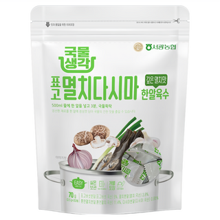 HAEMA 江原道 熬煮高湯塊 鯷魚花菇昆布風味, 1包, 70g