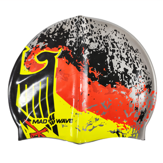 MAD WAVE 矽膠泳帽, FREE(單一尺寸), M0555 19 0 00W, 1個