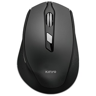 Kinyo 2.4GHz 無線靜音滑鼠, GKM-917, 黑色