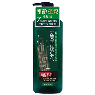 萌髮 科研凍齡蓬鬆洗髮精EX 修護柔順, 500g, 1瓶