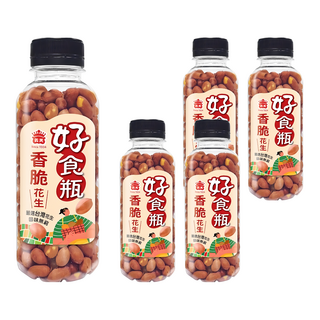 義美 好食瓶 香脆花生, 230g, 5瓶