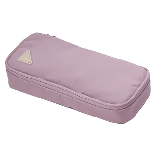 PUGO 噗果 上課小幫手 文具BOX 21.5 x 9 x 4cm 50g, 雪紫, 1個