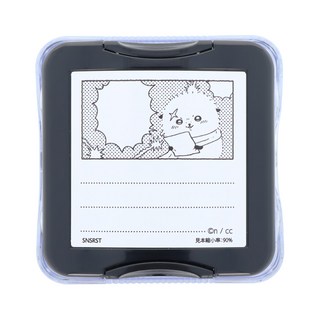 sun-star 吉伊卡哇浸透印章 海獺師傅 便條紙, 黑色, 1個