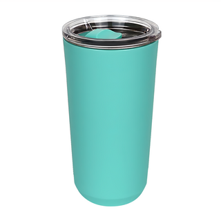 Caldo 卡朵生活 隨手外帶304不鏽鋼附蓋保溫杯 500ml, 綠色, 1個