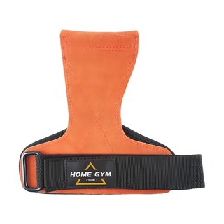 HOME GYM CLUB 居家健身 健身拉力牛皮手套, 棕色, FC001