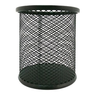 ABEL 力大牌 拉網筆筒, 烤漆銀, 1個