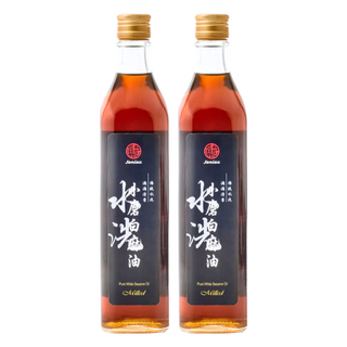 真老 純小磨白麻油 白芝麻 (純素), 500ml, 2瓶