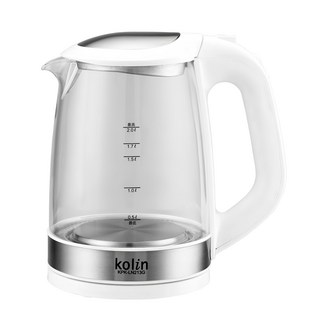Kolin 歌林 玻璃快煮壺, KPK-LN213G, 2L, 1個