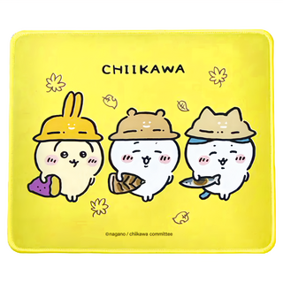 Chiikawa 吉伊卡哇 滑鼠桌墊，超細纖維材質，22x26公分, 採集中, 1個