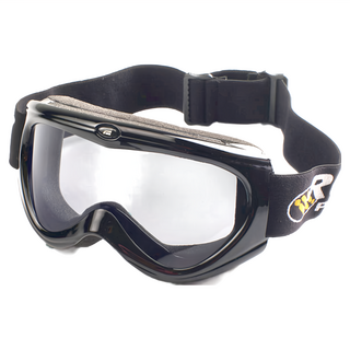 SNOW TRAVEL 雪之旅 抗UV雪鏡 單一尺寸彈性可延伸 紫/白/紅/銀迷彩 100% Polyester, 鏡面 17 x 6.5cm, 黑色, 1個