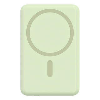 mophie essentials Snap + Powerstation 5K 磁吸便攜行動電源 支援MagSafe無線充電 適用於USB-C 設備, SNP-ESS-PS-5K, 綠色