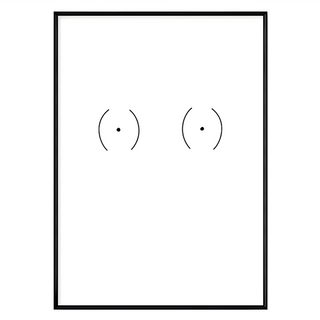 No Bra! No.4, 59.4 x 42cm, 黑色