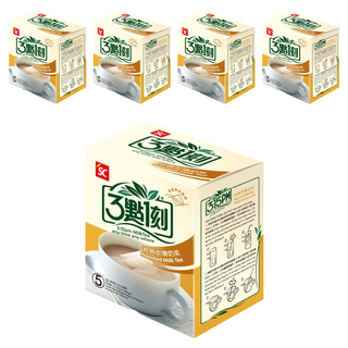 3點1刻 經典炭燒奶茶, 20g, 5包, 5盒