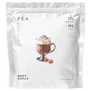 BODY GOALS 全素多效豌豆蛋白飲 PRO大包裝 榛果可可, 1kg, 1個