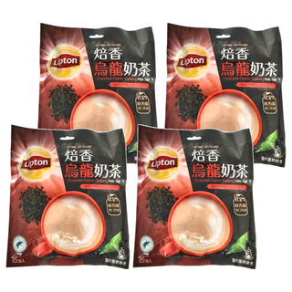 Lipton 立頓 絕品醇 焙香烏龍奶茶, 4袋, 15包, 19g