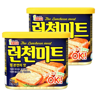 LOTTE FOODS 午餐肉, 340g, 2罐
