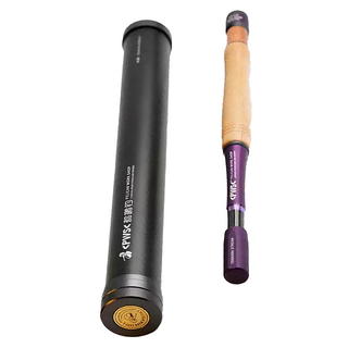 鵜鶘釣 依川展天展竿 270cm 黛紫色 溪流竿