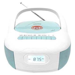 Dennys 丹尼斯 USB FM MP3 手提CD音響, 白藍色, MCD-316