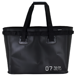 SLOWER 防水束口手提包 黑色 55 x 40 x 33cm 超輕量 948g 容量35L 耐荷12kg