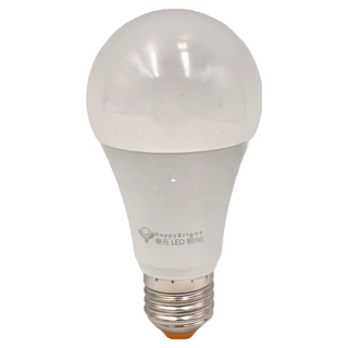 HAPPYBRIGHT 樂亮LED照明 LED球泡燈, 12W, 高效節能, 1380流明, 無藍光危害, E27燈頭, 適用電壓100V-240V, 黃光, 1個