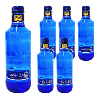 SOLAN DE CABRAS 西班牙神藍氣泡水, 時尚湛藍瓶身，綿密氣泡，清新順口, 750ml, 6瓶