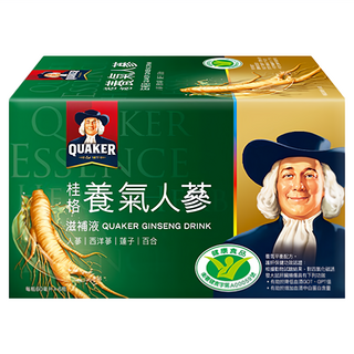QUAKER 桂格 養氣人蔘滋補液 6瓶, 360ml, 1盒