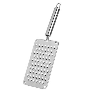 不鏽鋼柄粗孔刨絲刀, 單一顏色, 1個
