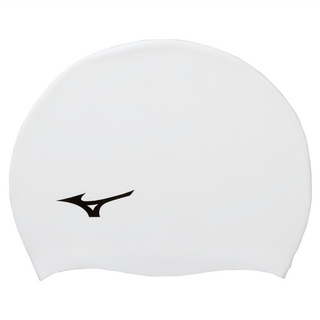 Mizuno 美津濃 矽膠泳帽 N2JWB91400, 1個, 01 白色