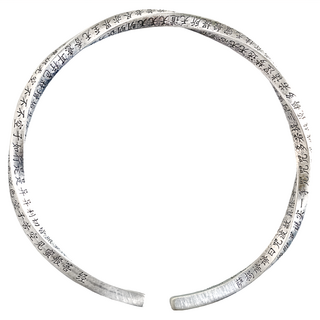 財神小舖 扭轉乾坤 般若心經手環 999純銀, 1個