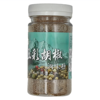Longyes 隆一 五彩胡椒調味鹽 140g 喜馬拉雅山玫瑰鹽添加, 1罐