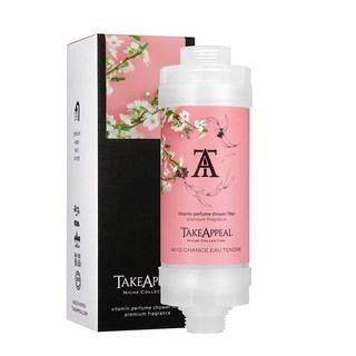 TAKEAPPEAL 香飾 維他命香氛濾芯, 清甜花果香 優雅女性香氛, 過濾水質 添加維他命保濕成分, 粉紅甜蜜, 1個