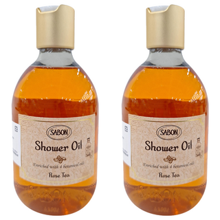 SABON 玫瑰茶語沐浴油, 300ml, 2瓶