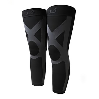 sNug 給足呵護 運動壓縮全腿套, 黑色, 1雙