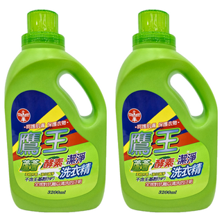 KINGEAGLE 鷹王 蘆薈酵素洗衣精, 3.2L, 2瓶