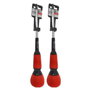 AnEX 安耐適 強力六腳軸螺絲起子 3700 十字 2 x 150mm 紅色, 2支