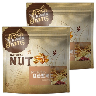 長青穀典 Nuts Club 綜合堅果仁 低溫烘焙, 300g, 2包