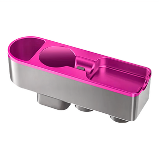 Beautylife Dyson吹風機收納架 F02 免打孔壁掛式 適配戴森 磁吸收納 承重10kg, 玫紅色, 1個