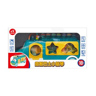 樂彩森林 益智巴士小敲琴, 顏色隨機, 1盒