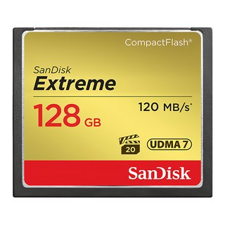 SanDisk 晟碟 Extreme CF 120MB/s 記憶卡, 128GB, 1個