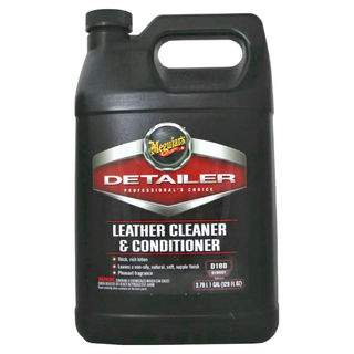 Meguiar's 美光 皮革清潔護理保護霜 D180 厚實滋養配方, 3.79L, 1瓶