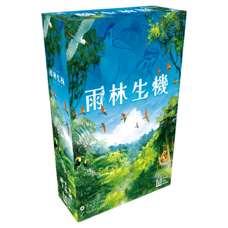 WEIRD CITY GAMES 雨林生機 Canopy Set 單人及3至4位玩家, 1盒