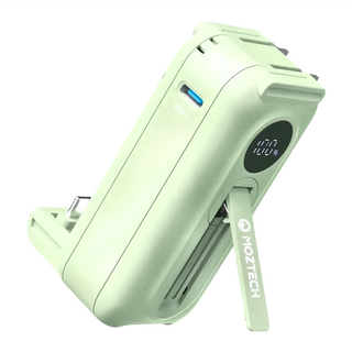 MOZTECH 太空艙 行動電源 5000mAh Lightning, Lightning版 5000mAh, 夏蒂綠
