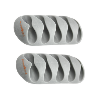 PowerSync 群加 黏貼式桌面固線器 五孔 BBA-801 灰色, 2個