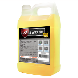 SZ 重油汙清潔劑, 專業級去汙配方, 快速清潔, 4L, 1桶