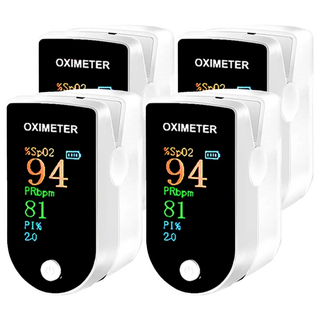 HANLIN 手指血氧偵測器 運動專用 OLED螢幕, OXI, 4個