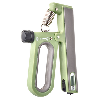 AD-ROCKET 120kg阻力電子計數可調式握力器, 綠色, 1個